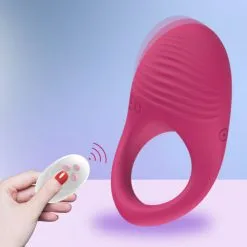 Anneau Vibrant Télécommandé 'Twister' 9 Anneau Vibrant Télécommandé 'Twister' -Sextoys boutique anneau vibrant telecommande twister 1 3