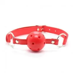 Bâillon Boule Respirante - BDSM By Paradise Boutik 8 Bâillon Boule Respirante - BDSM By Paradise Boutik -Sextoys boutique baillon boule respirante 3
