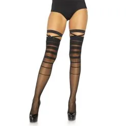 Bas Autofixants Rayés - Leg Avenue