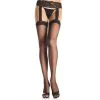 Bas Porte-jarretelles Ouverts Grandes Tailles - Leg Avenue -Sextoys boutique bas porte jarretelles ouverts grandes tailles leg avenue