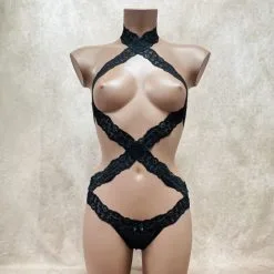 Body Harnais Ouvrable - Collection Exclusive Paradise Boutik