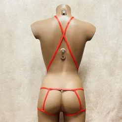 Collection Exclusive Paradise Boutik Body Shorty Ouvert & Brides Extensibles -Sextoys boutique body shorty ouvert brides extensibles 1