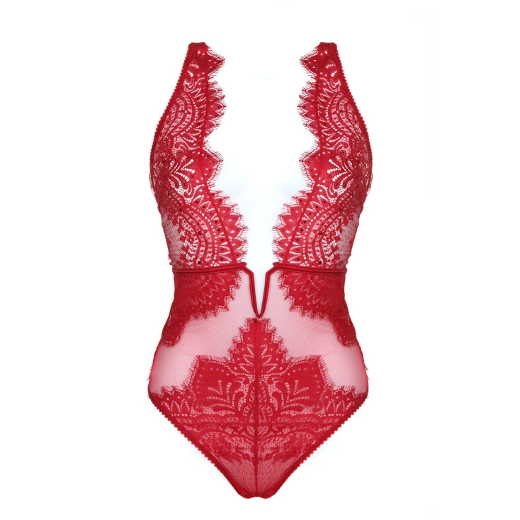 Body String En Dentelle 'Black Swan' - Jolidon 6 Body String En Dentelle 'Black Swan' - Jolidon – Image 4