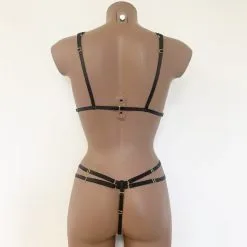 Collection Exclusive Paradise Boutik Body String Sexy En Dentelle Et Brides Extensibles -Sextoys boutique body string sexy dentelle brides extensibles 1