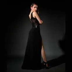 Body String Transparent ‘Quetzal’ – Patrice Catanzaro -Sextoys boutique body string transparent quetzal patrice catanzaro 2