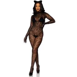 Bodystocking En Résille Et Imprimé Léopard - Leg Avenue 10 Bodystocking En Résille Et Imprimé Léopard - Leg Avenue -Sextoys boutique bodystocking en resille et imprime leopard leg avenue 3
