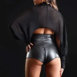 Boléro Noir Transparent 'New Jersey' - Patrice Catanzaro 10 Boléro Noir Transparent 'New Jersey' - Patrice Catanzaro -Sextoys boutique bolero noir transparent new jersey patrice catanzaro 3