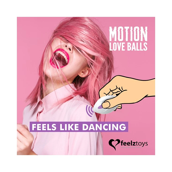Boules De Geisha Télécommandées 'Motion Love Balls Twisty' - FeelzToys 5 Boules De Geisha Télécommandées 'Motion Love Balls Twisty' - FeelzToys – Image 3