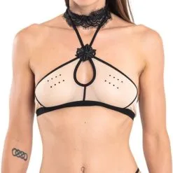 Brassière Tulle Chair Transparent - Collection Exclusive Paradise Boutik