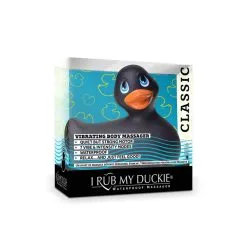 Canard Vibrant ‘I Rub My Duckie 2.0 Classic ’ Noir – Big Teaze Toys -Sextoys boutique canard vibrant i rub my duckie 20 classic noir big teaze toys 1