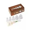 Rimba Set Complet De Cupping Chinois - 6 Cloches -Sextoys boutique chinese cupping set
