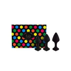 Coffret 3 Plugs Anaux 'Bibi' - FeelzToys -Sextoys boutique coffret 3 plugs anaux bibi feelztoys 2