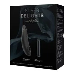 Coffret Pour Elle 'Silver Delights' – We-Vibe & Womanizer 9 Coffret Pour Elle 'Silver Delights' – We-Vibe & Womanizer -Sextoys boutique coffret silver delights collection 3