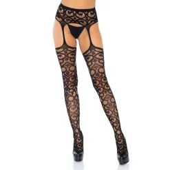 Paire De Collants Gia Effet Porte-jarretelle - Leg Avenue
