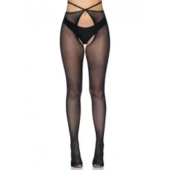 Collants Résille Fine Ouverts Sur L’Intimité – Leg Avenue -Sextoys boutique collants resille fine ouverts sur lintimite leg avenue 4
