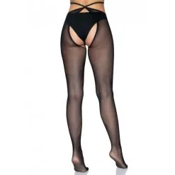 Collants Résille Fine Ouverts Sur L’Intimité – Leg Avenue -Sextoys boutique collants resille fine ouverts sur lintimite leg avenue 5