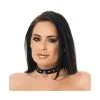 Rimba Collier Cuir Largeur 2,5 Cm Avec Rivets -Sextoys boutique collier cuir largeur 25 cm avec rivets