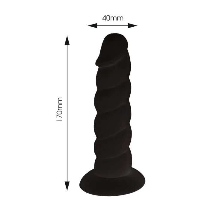 Dildo à Ventouse ‘Spirale Me’ Taille M 9 Dildo à Ventouse ‘Spirale Me’ Taille M – Image 7