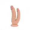 Dildo Double Pénétration à Ventouse Diamètres Différents - Kiotos Cox -Sextoys boutique dildo double penetration 19 cm ventouse diametres differents kiotos cox