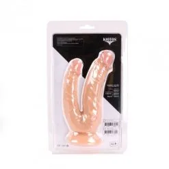 Dildo Double Pénétration à Ventouse Diamètres Différents - Kiotos Cox 15 Dildo Double Pénétration à Ventouse Diamètres Différents - Kiotos Cox -Sextoys boutique dildo double penetration 19 cm ventouse diametres differents kiotos cox 6