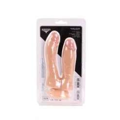 Dildo Double Pénétration 19 Cm Ventouse - Kiotos Cox -Sextoys boutique dildo double penetration 19 cm ventouse kiotos cox 6