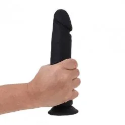 Dildo Prépuce à Ventouse Black 25 Cm - Kiotos Cox -Sextoys boutique dildo prepuce a ventouse black 25 cm kiotos cox 1