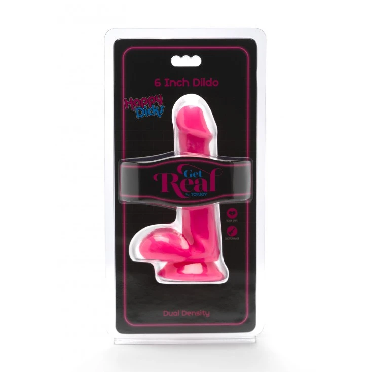 Dildo Ventouse Avec Testicules Happy Dicks 15 Cm - ToyJoy 5 Dildo Ventouse Avec Testicules Happy Dicks 15 Cm - ToyJoy – Image 3