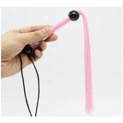 Fouet Multi-lanières Silicone 38cm - BDSM By Paradise Boutik -Sextoys boutique fouet multi lanieres silicone 38cm bdsm by paradise boutik 3