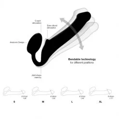 Gode Ceinture Strap-on-Me XL 21 Gode Ceinture Strap-on-Me XL -Sextoys boutique gode ceinture strap on me xl 9