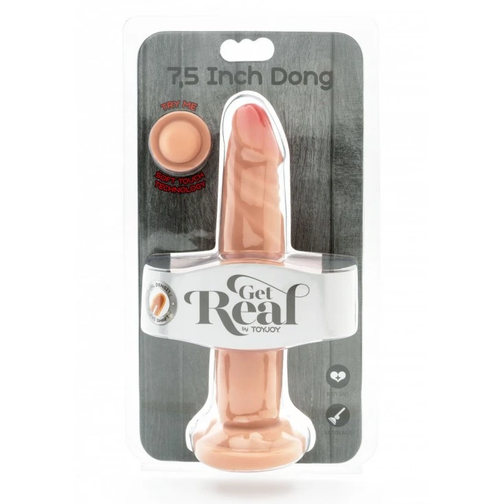 Gode Réaliste Dual Density Dong 7.5 Get Real - ToyJoy 4 Gode Réaliste Dual Density Dong 7.5 Get Real - ToyJoy – Image 2