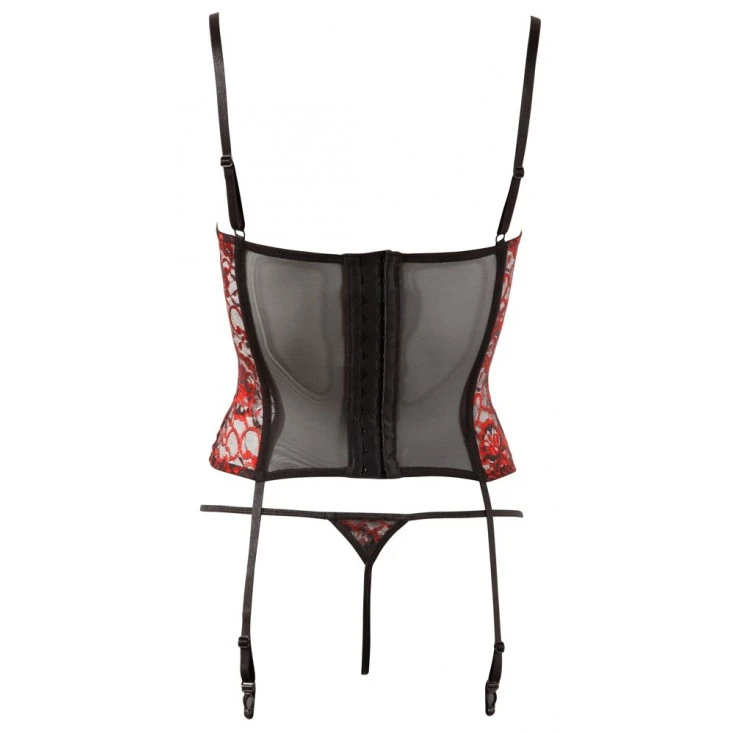 Guêpière Porte-jarretelles Et String - Cottelli Collection 6 Guêpière Porte-jarretelles Et String - Cottelli Collection – Image 4