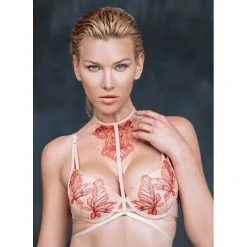 Harnais Choker ‘Light My Fire’ – Jolidon -Sextoys boutique harnais choker light my fire jolidon 4