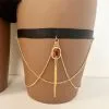 Collection Exclusive Paradise Boutik Jarretière Bijou Chaînettes Ajustable -Sextoys boutique jarretiere bijou chainettes ajustable