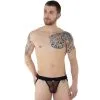 Jockstrap Noir En Tulle Transparent – Eros Veneziani -Sextoys boutique jockstrap noir tulle transparent eros veneziani