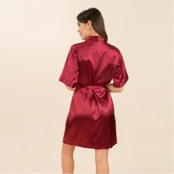 Kimono Manches Courtes à Nouer -Sextoys boutique kimono manches courtes a nouer 4