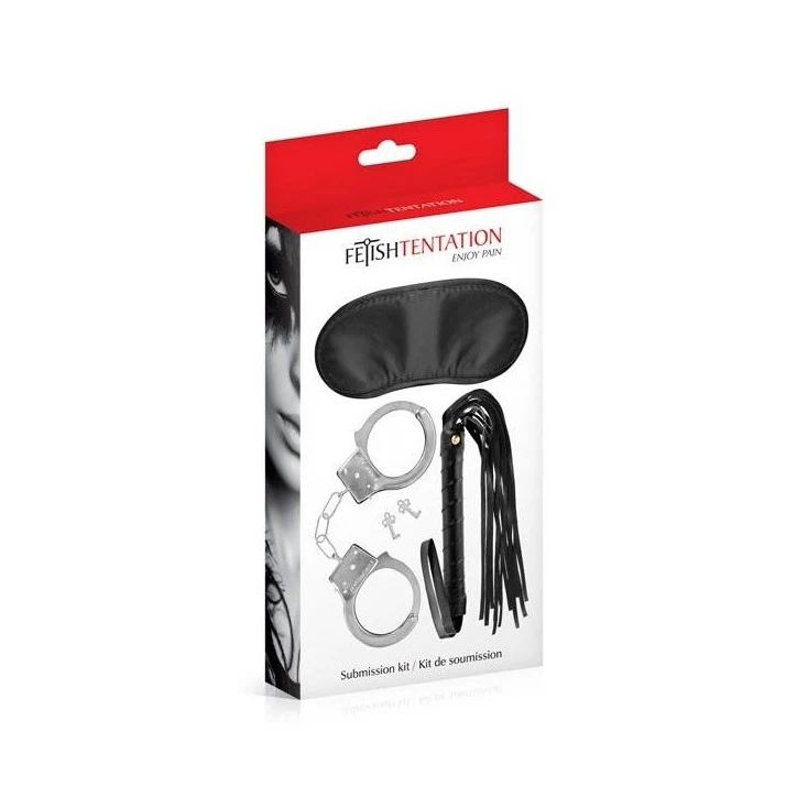 Kit De Soumission 3 Pièces - Fetish Tentation 4 Kit De Soumission 3 Pièces - Fetish Tentation – Image 2