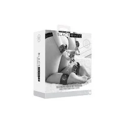 Menottes En Cuir Pour Poignets Et Chevilles – Ouch! -Sextoys boutique menotte poignet et cheville 1