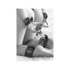 Menottes En Cuir Pour Poignets Et Chevilles – Ouch! 2 Menottes En Cuir Pour Poignets Et Chevilles – Ouch! -Sextoys boutique menotte poignet et cheville