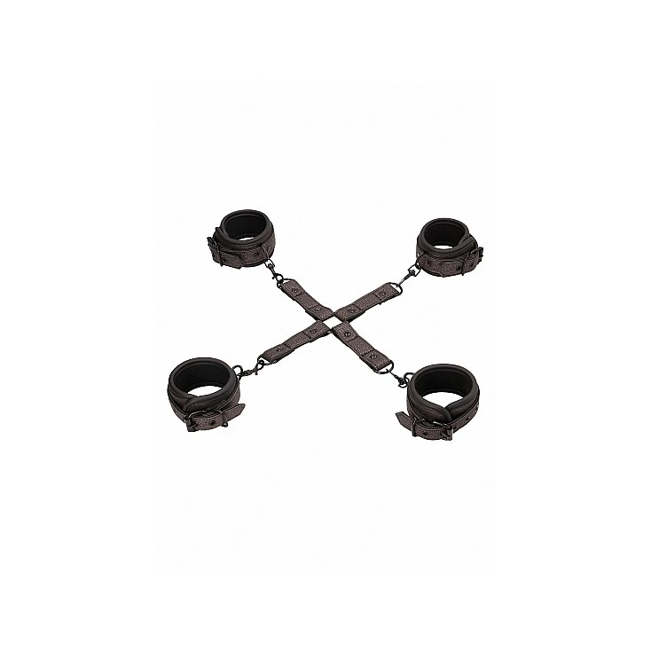 Menottes Poignets Et Chevilles Elegant - Ouch! 3 Menottes Poignets Et Chevilles Elegant - Ouch!