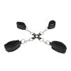 Menottes Poignets Et Chevilles Velcro - Ouch! -Sextoys boutique menottes poignets et chevilles velcro ouch
