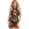 Mini Robe Transparente ‘Dentelle Et Strass’ – Leg Avenue 2 Mini Robe Transparente ‘Dentelle Et Strass’ – Leg Avenue -Sextoys boutique mini robe transparente dentelle et strass leg avenue