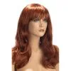 Perruques World Wigs Perruque Fiona Rousse - Coupe Longue Ondulée Avec Frange - World Wigs -Sextoys boutique perruque fiona rousse coupe longue ondulee avec frange