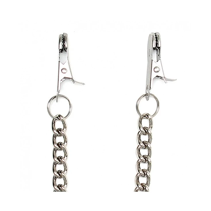 Rimba Pinces à Seins Métal Avec Chaîne Métal 4 Rimba Pinces à Seins Métal Avec Chaîne Métal – Image 2