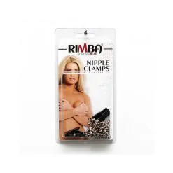 Pinces à Tétons Avec Chaînette En Acier - Rimba 7 Pinces à Tétons Avec Chaînette En Acier - Rimba -Sextoys boutique pinces a tetons avec chainette en acier rimba 2