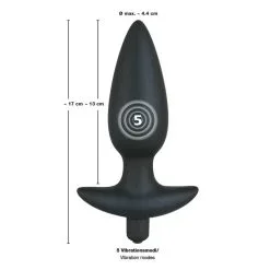 Plug Anal Vibrant Large 'Black Velvets' - You2Toys 11 Plug Anal Vibrant Large 'Black Velvets' - You2Toys -Sextoys boutique plug anal vibrant large black velvets you2toys 4