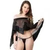 Poncho Satin Et Tulle – Eros Veneziani -Sextoys boutique poncho satin et tulle eros veneziani