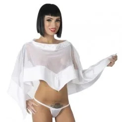 Poncho Satin Et Tulle – Eros Veneziani 11 Poncho Satin Et Tulle – Eros Veneziani -Sextoys boutique poncho satin et tulle eros veneziani 4