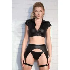 Porte-Jarretelles En Wetlook 'Karma Cat' – Jolidon 16 Porte-Jarretelles En Wetlook 'Karma Cat' – Jolidon -Sextoys boutique porte jarretelles en wetlook karma cat jolidon 6