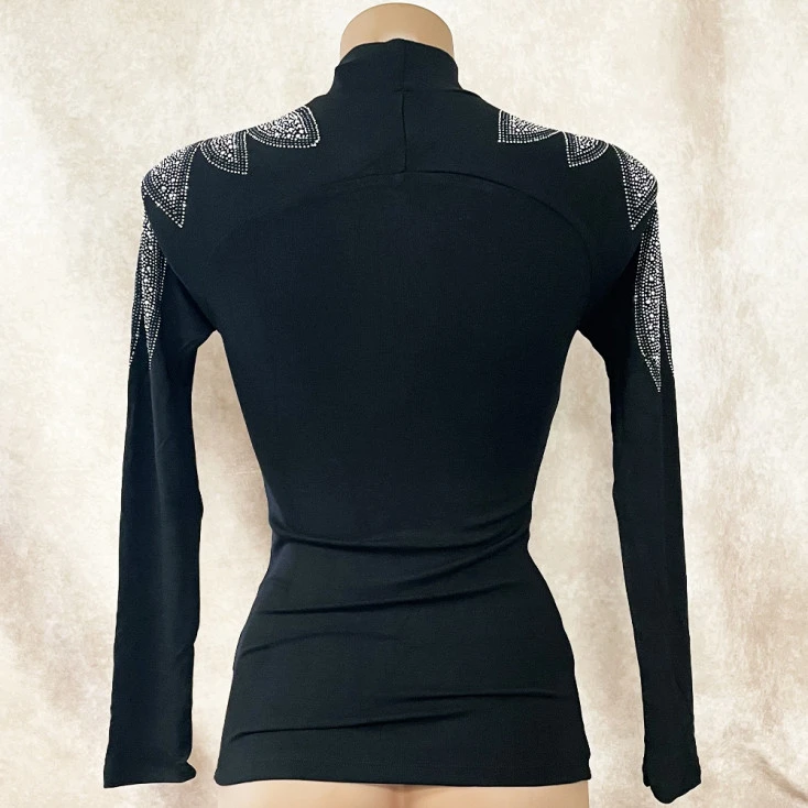 Pull Col Montant Et Strass 4 Pull Col Montant Et Strass – Image 2