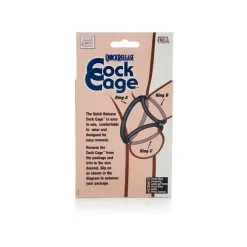 CalExotics Quick Release Cock Cage -Sextoys boutique quick release cock cage 4